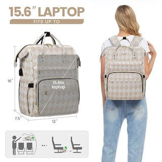 Foto 5 | Foto 5 | Mochila Para Portátil Lovevook Para Mujer De 15.6 Pulgadas A Prueba De Agua Con Usb - Venta Internacional.