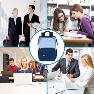 Foto 7 | Foto 7 | Mochila para Portátil Hap Tim 7651-BL 15,6 Pulgadas - Venta Internacional