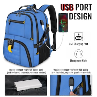 Foto 3 | Foto 3 | Mochila Yorepek para Laptop de 17\"-Venta Internacional