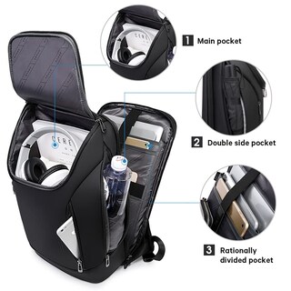 Foto 2 | Foto 2 | Mochila Bange Business Smart Impermeable Para Portátil De 15,6 Pulgadas - Venta Internacional.