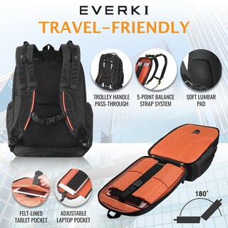 Foto 4 | Foto 4 | Mochila Everki Atlas Business Laptop 32l Ekp121 Negra - Venta Internacional.