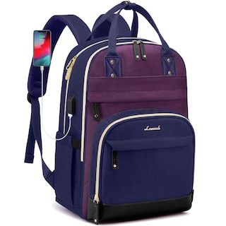 Foto 1 | Foto 1 | Mochila Lovevook Para Portátil De Mujer, 15.6 Pulgadas, Impermeable, Color Morado - Venta Internacional.