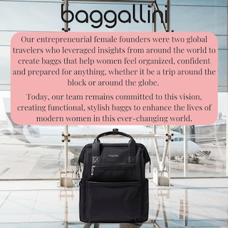 Foto 7 | Foto 7 | Mochila Baggallini Soho Travel Laptop Ligera Negra - Venta Internacional.