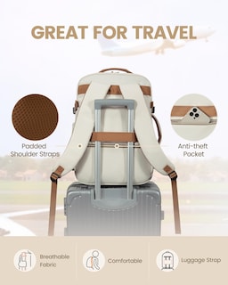 Foto 6 | Foto 6 | Mochila De Viaje Lovevook 40l Para Mujer Y Hombre Impermeable - Venta Internacional.