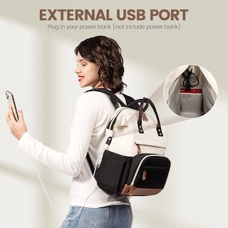 Foto 5 | Foto 5 | Mochila Para Portátil Lovevook Work Business De 17 Pulgadas Para Mujer - Venta Internacional.