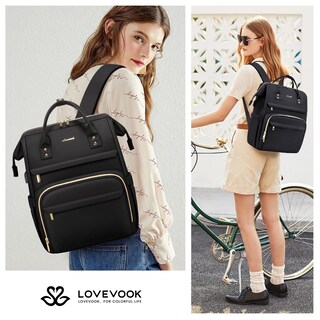 Foto 6 | Foto 6 | Mochila para Portátil Lovevook de 15.6 Pulgadas Impermeable Negra - Venta Internacional