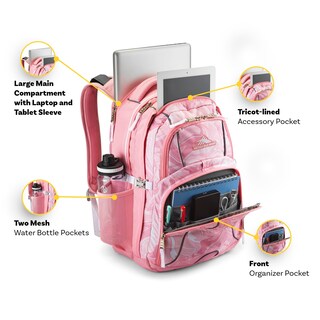 Foto 4 | Foto 4 | Mochila High Sierra Swerve para Portátil Negra - Venta Internacional