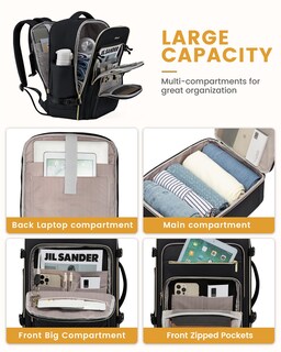 Foto 5 | Foto 5 | Mochila De Viaje Lovevook Grande De 40 Litros Con 3 Cubos De Embalaje Para Mujer - Venta Internacional.