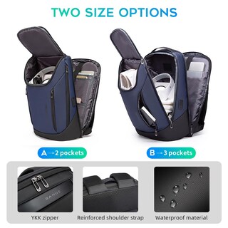 Foto 3 | Foto 3 | Mochila Bange Business Smart Impermeable Para Portátil De 15,6 Pulgadas - Venta Internacional.