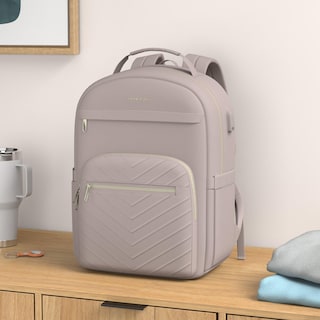Foto 2 | Foto 2 | Mochila Para Portátil Vankean 17.3'' Impermeable Para Mujer Rosa - Venta Internacional.