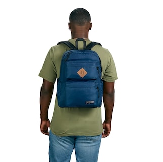 Foto 3 | Foto 3 | Mochila Jansport Double Break De 27 Litros Con Compartimento Para Portátil De 15 Pulgadas Azul Marino - Venta Internacional