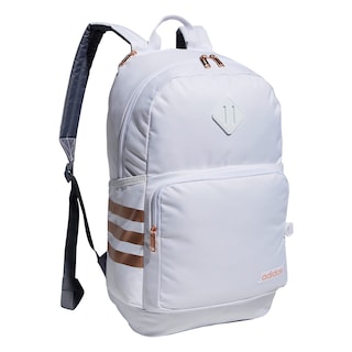 Foto 1 | Foto 1 | Mochila Adidas Classic De 3 Rayas, Duradera, Unisex, Blanco/ónix - Venta Internacional.
