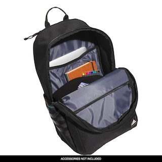 Foto 2 | Foto 2 | Mochila Adidas Classic De 3 Rayas, Duradera, Unisex, Negra - Venta Internacional.