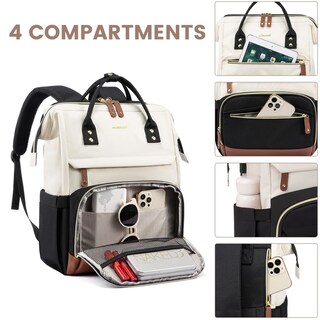 Foto 3 | Foto 3 | Mochila Para Portátil Lovevook Para Mujer, 45 Cm, Impermeable, 15,6 Pulgadas - Venta Internacional.