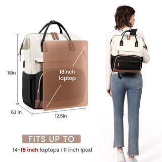 Foto 6 | Foto 6 | Mochila Para Portátil Lovevook Para Mujer, 45 Cm, Impermeable, 15,6 Pulgadas - Venta Internacional.