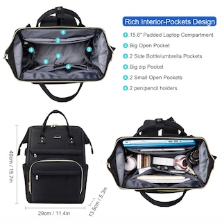 Foto 2 | Foto 2 | Mochila Lovevook Nurse Para Mujer Con Funda De Estetoscopio De 15.6 Pulgadas - Venta Internacional.