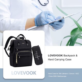 Foto 6 | Foto 6 | Mochila Lovevook Nurse Para Mujer Con Funda De Estetoscopio De 15.6 Pulgadas - Venta Internacional.