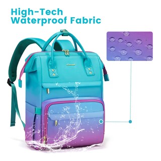 Foto 5 | Foto 5 | Mochila Para Portátil Lovevook Gradient 17.3 Pulgadas A Prueba De Agua Para Mujer - Venta Internacional.