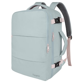 Foto 1 | Foto 1 | Mochila Taygeer Personal Item Gris En Polvo De 35 L Con Puerto Usb - Venta Internacional.