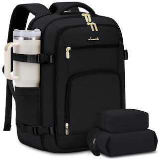 Foto 1 | Foto 1 | Mochila De Viaje Lovevook Carry On De 40 Litros Para Mujeres Y Hombres, Color Negro - Venta Internacional.