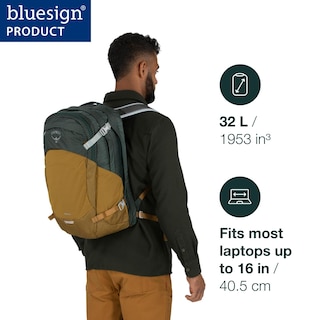 Foto 2 | Foto 2 | Mochila Osprey Nebula Commuter Tungsten Soundwave/grey Heather - Venta Internacional.