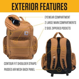 Foto 2 | Foto 2 | Mochila Carhartt 35l Con Funda Para Portátil, Color Marrón - Venta Internacional.