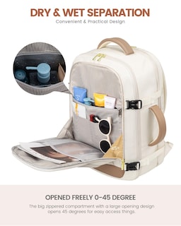 Foto 5 | Foto 5 | Mochila De Viaje Lovevook 40l Para Mujer Con Portátil De 17 Pulgadas A Prueba De Agua - Venta Internacional.