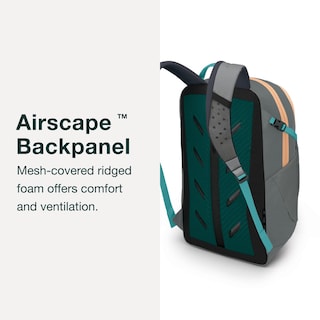 Foto 4 | Foto 4 | Mochila Osprey Flare Commuter Para Portátil De 16 Pulgadas, Color Negro Y Gris Carbón - Venta Internacional.
