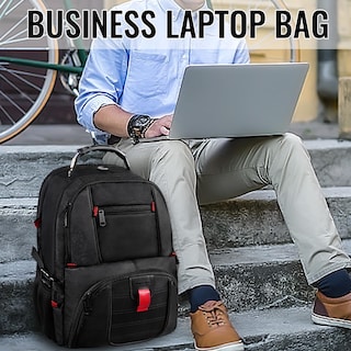Foto 4 | Foto 4 | Mochila De Viaje Yorepek Para Portátil De 15,6 Pulgadas, Resistente Al Agua, Negra - Venta Internacional.
