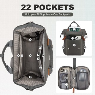 Foto 3 | Foto 3 | Mochila Para Portátil Lovevook Para Mujer, Trabajo Y Viajes De 15.6 Pulgadas - Venta Internacional.