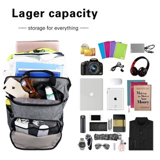 Foto 3 | Foto 3 | Mochila Para Portátil Hap Tim 7651-bg Para Mujer Con Portátil De 15,6 Pulgadas - Venta Internacional.