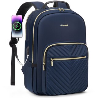 Foto 1 | Foto 1 | Mochila Para Portátil Lovevook Impermeable Para Mujer 15.6'' Azul Marino - Venta Internacional.