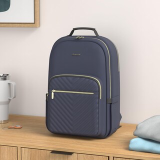 Foto 2 | Foto 2 | Mochila Para Portátil Lovevook Impermeable Para Mujer 15.6'' Azul Marino - Venta Internacional.