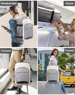 Foto 7 | Foto 7 | Mochila De Viaje Lovevook 40l Impermeable Para Mujeres Y Hombres - Venta Internacional.