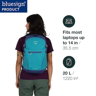 Foto 2 | Foto 2 | Mochila Osprey Daylite Plus Commuter Cascade Azul/latte - Venta Internacional.