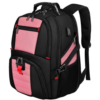 Foto 1 | Foto 1 | Mochila De Viaje Yorepek Extra Grande 50 L Resistente Al Agua Rosa - Venta Internacional.