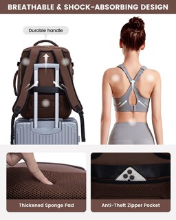 Foto 7 | Foto 7 | Mochila Lovevook Large Travel De 40 Litros Para Mujer Con Portátil De 17 Pulgadas - Venta Internacional.