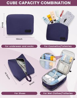 Foto 5 | Foto 5 | Mochila De Viaje Lovevook 40l Impermeable Para Mujeres Y Hombres - Venta Internacional.