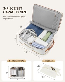 Foto 6 | Foto 6 | Mochila De Viaje Telena Para Portátil De 15.6 Pulgadas Para Mujer Beige-marrón - Venta Internacional.