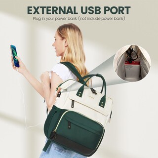 Foto 5 | Foto 5 | Mochila Para Portátil Lovevook Para Mujer De 17 Pulgadas A Prueba De Agua - Venta Internacional.
