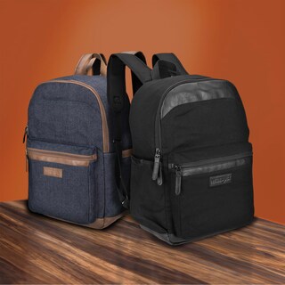 Foto 2 | Foto 2 | Mochila Wrangler Powell Resistente Al Agua Con Funda Para Portátil - Venta Internacional.