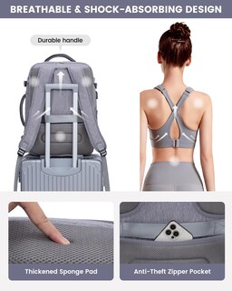 Foto 7 | Foto 7 | Mochila Lovevook Large Travel De 40 Litros Para Mujer Con Portátil De 17 Pulgadas - Venta Internacional.