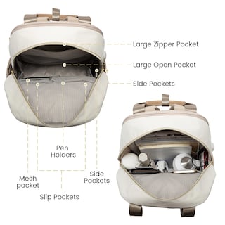 Foto 6 | Foto 6 | Mochila Para Portátil Lovevook Para Mujer De 17.3 Pulgadas A Prueba De Agua - Venta Internacional.