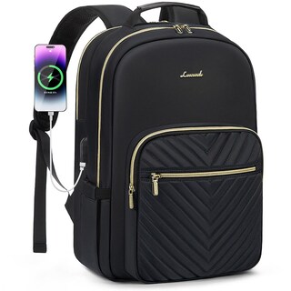 Foto 1 | Foto 1 | Mochila Para Portátil Lovevook Para Mujer, 15.6 Pulgadas, Impermeable, Negra - Venta Internacional.