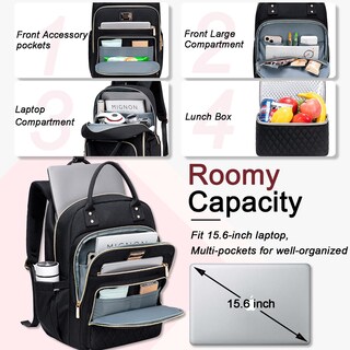 Foto 2 | Foto 2 | Mochila De Almuerzo Weitars Para Mujer Con Portátil De 15,6 Pulgadas - Venta Internacional.