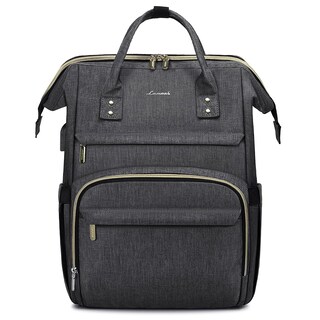 Foto 1 | Foto 1 | Mochila Para Portátil Lovevook Para Mujer, 15.6 Pulgadas, Impermeable, Gris Oscuro - Venta Internacional.