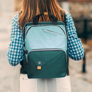 Foto 2 | Foto 2 | Mochila Para Portátil Hap Tim Para Mujer, Para Viajes, Trabajo Y Enfermera, Color Verde - Venta Internacional.
