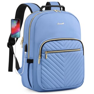 Foto 1 | Foto 1 | Mochila Lovevook Para Portátil Para Mujer De 15,6 Pulgadas Con Puerto Usb, Color Azul - Venta Internacional.