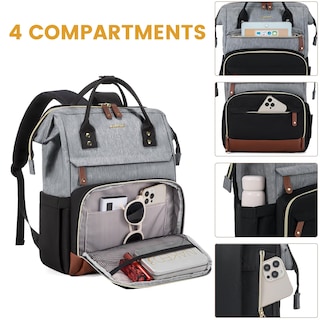Foto 3 | Foto 3 | Mochila Para Portátil Lovevook Para Mujer 15.6 Pulgadas A Prueba De Agua - Venta Internacional.