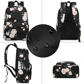 Foto 4 | Foto 4 | Mochila Bluboon School Teen Girls Para Portátil De 15 Pulgadas Con Bolsa De Almuerzo - Venta Internacional.